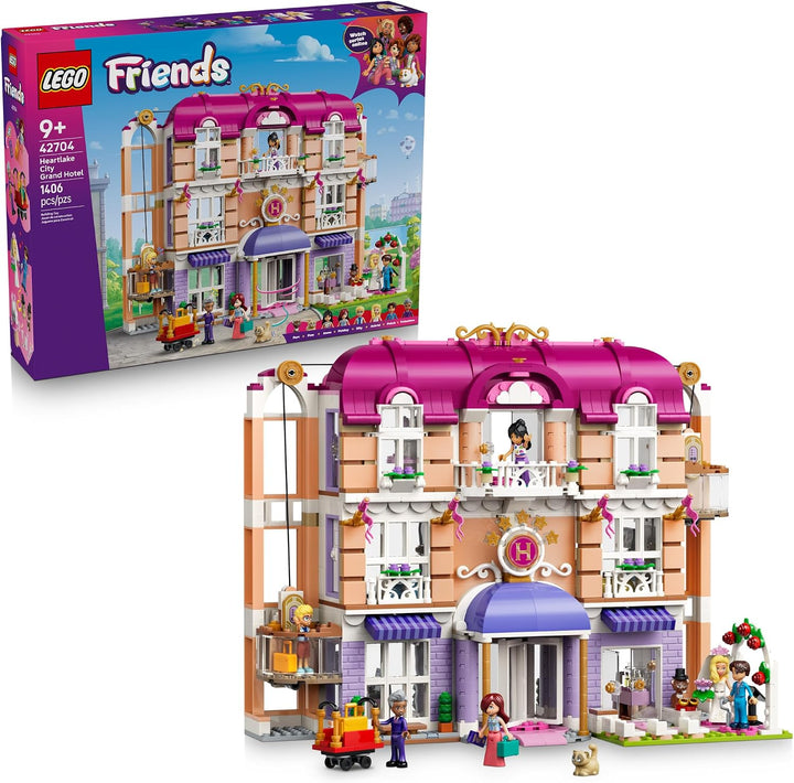 LEGO Friends Gran Hotel de Heartlake City 42704 | Juguete de constr...
