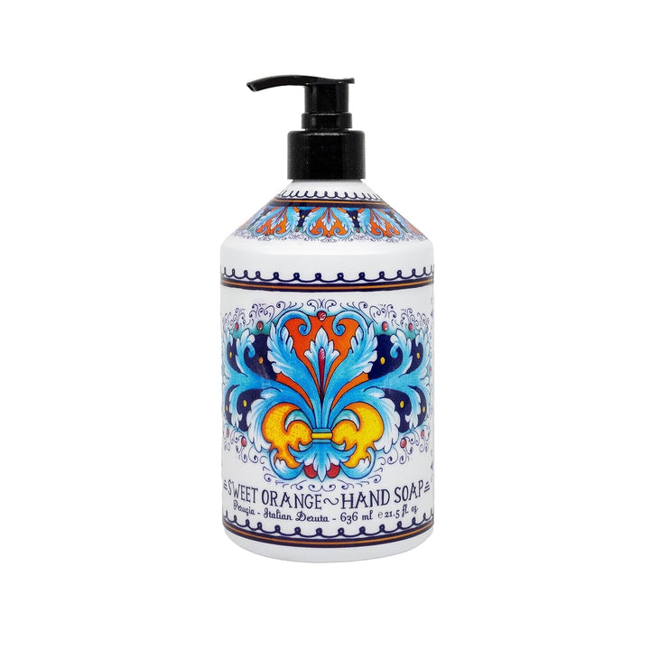 Jabón de manos italiano Perugia Deruta - Botellas de 21.5 fl oz - P...