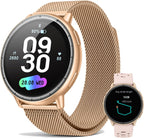 EGQINR GPS Smart Watch para Hombres y Mujeres, 1.32" AMOLED, Seguimiento de Actividad 5ATM