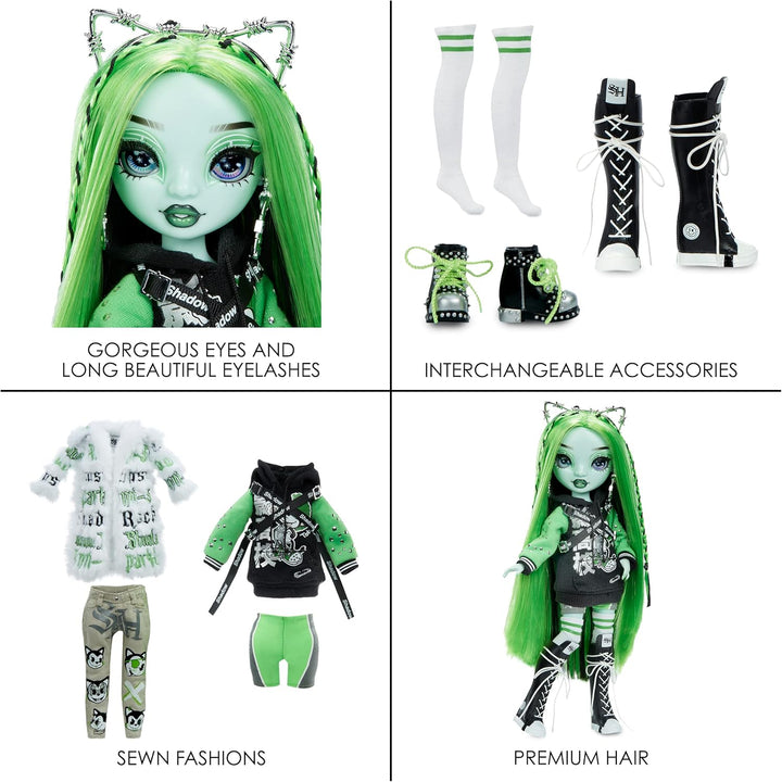 Rainbow Vision Shadow High Neon Shadow- Muñeca de Moda Poseable Har...