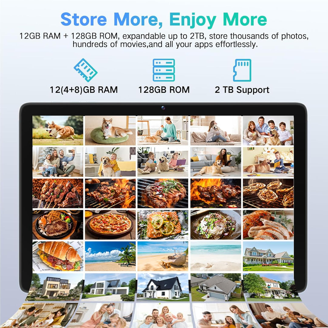 LECTRUS Tablet Android 15 de 10.1 pulgadas con Gemini AI, Octa-Core...
