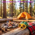 Binoculares Science Toys para Niños de 3-8 Años: Panda Look - Regalo para Niños y Niñas | Aventura al aire libre y Juguete STEM Educativo para Observación de Aves, Camping, Senderismo - Edades 3-8 Regalo de Cumpleaños para Niños y Niñas