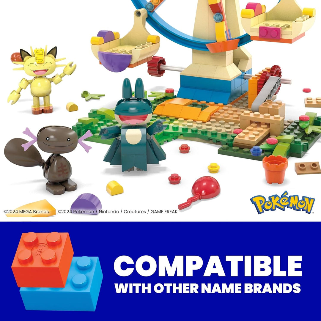 MEGA - Juego de juguetes de construcción de Pokémon con