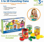 Learning Resources Latas para contar del uno al diez