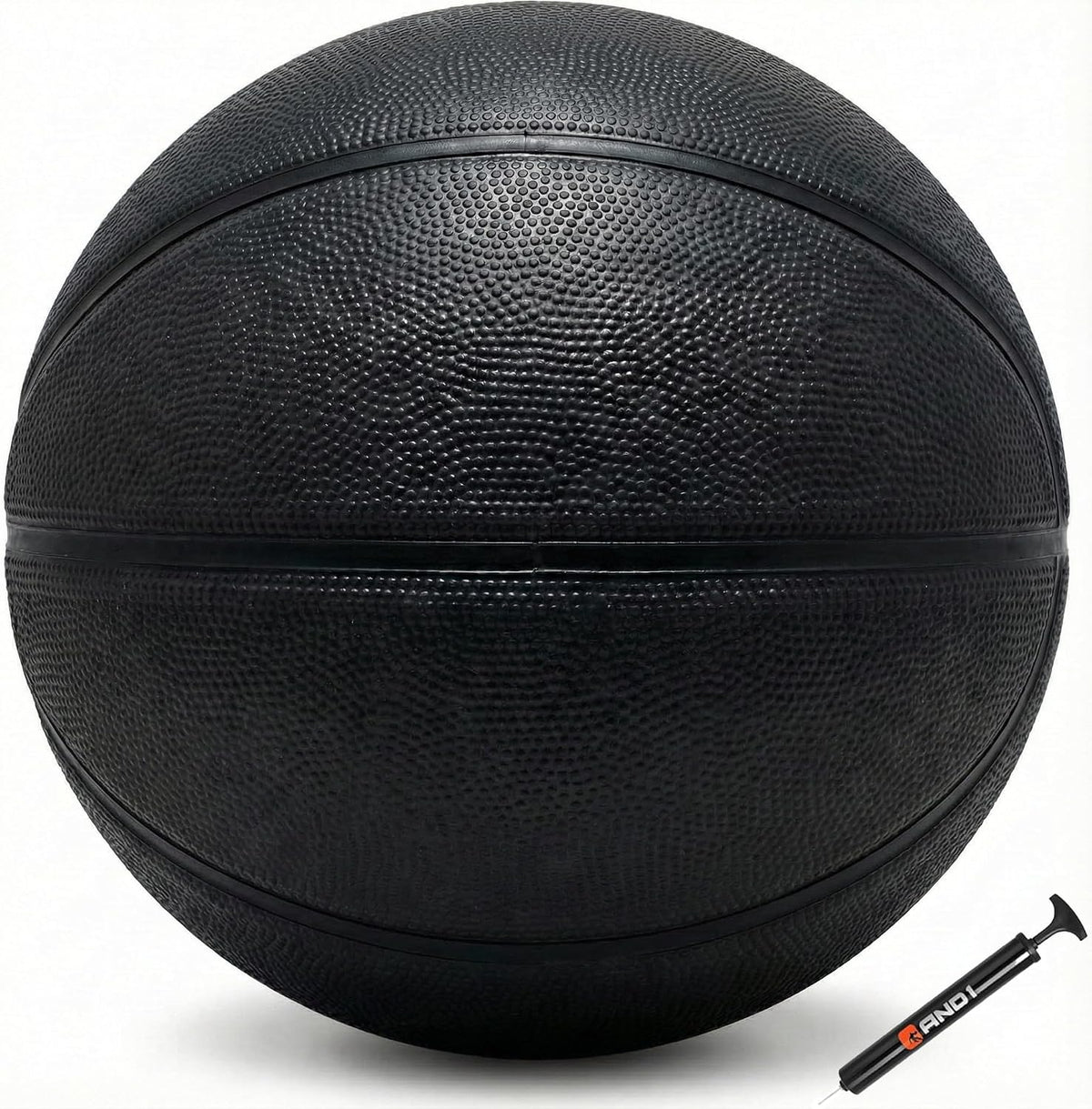 AND1 Xcelerate - Balón de baloncesto de goma, tamaño reglamentario oficial