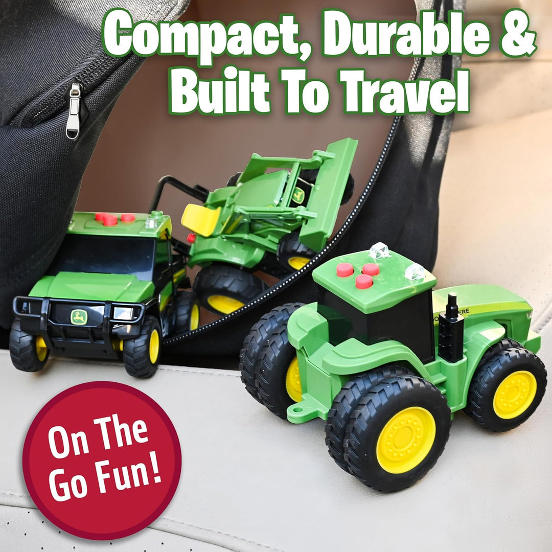 John Deere - Juego de 3 luces y sonido realista de