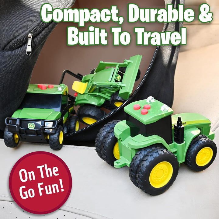 John Deere - Juego de 3 luces y sonido realista de