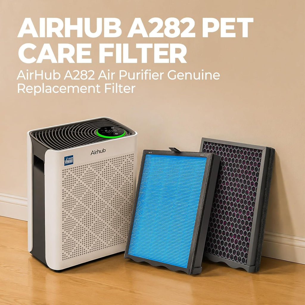 Paquete de purificador de aire A282 para el hogar con 2 filtros
