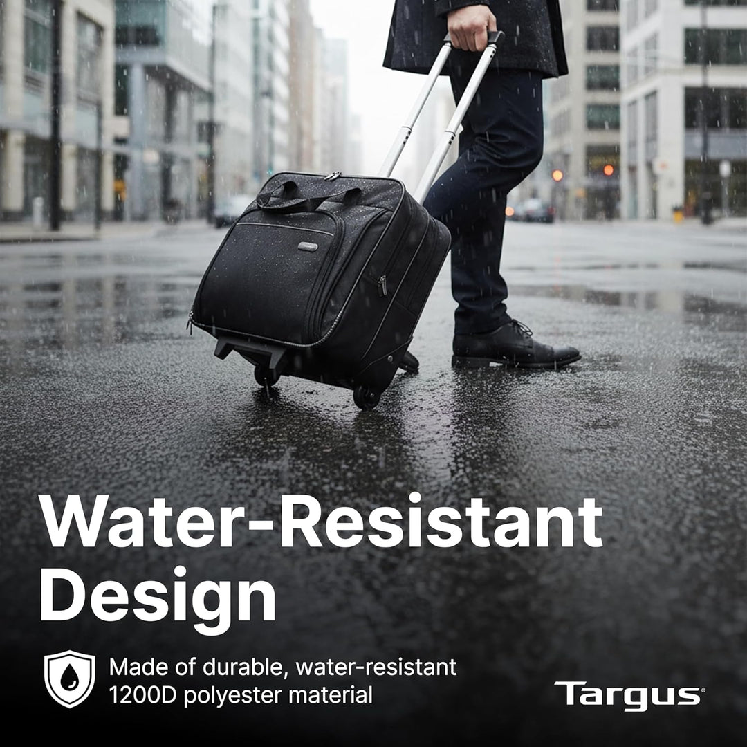 Targus Funda para portátil de viaje con ruedas de 16 pulgadas, colo...