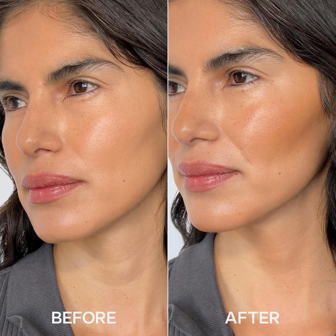 Saie Sun Melt Cream Bronzer - Bronceador facial de bálsamo construi...