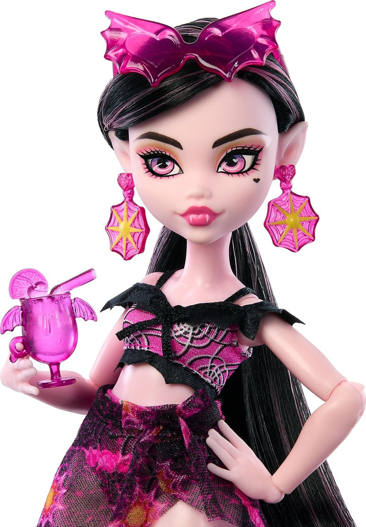 Monster High Scare-adise Island Draculaura Muñeca con traje de baño...