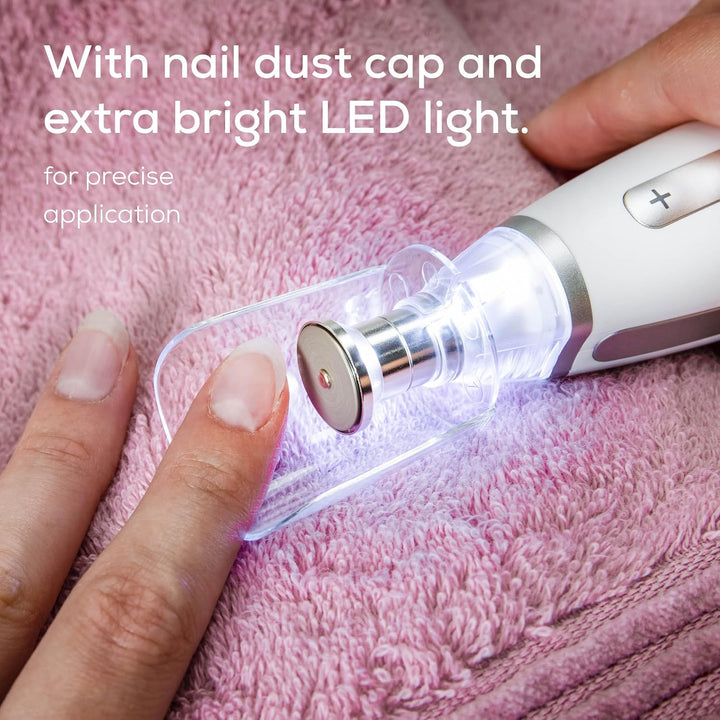 Conjunto eléctrico de manicura y pedicura Beurer, con taladro para...