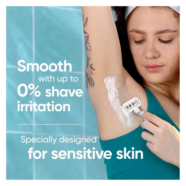 Gillette Venus Recambios de cuchilla de afeitar extra suaves y sens...