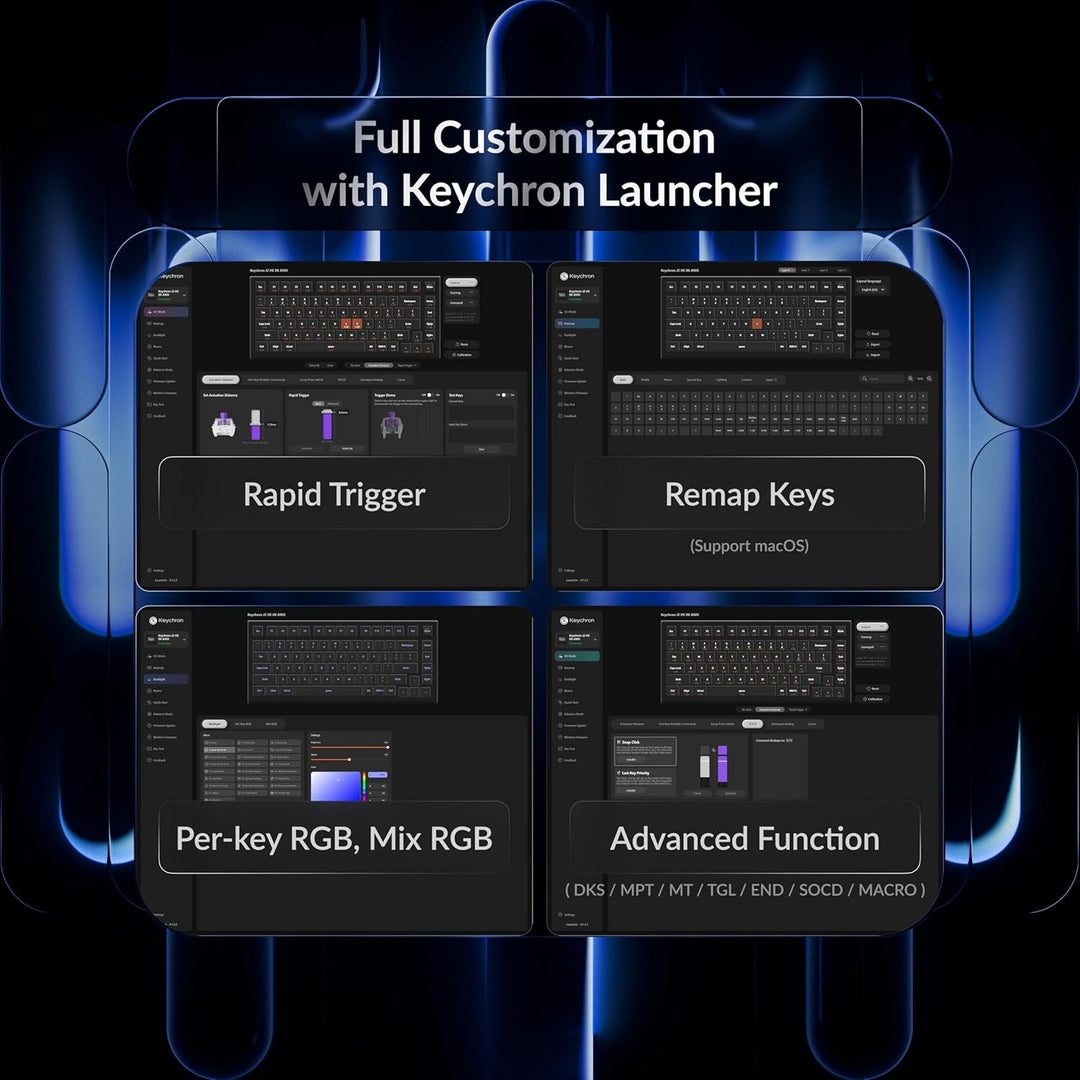 Keychron J2 HE TMR - Pomo de volumen para teclado para juegos con c...