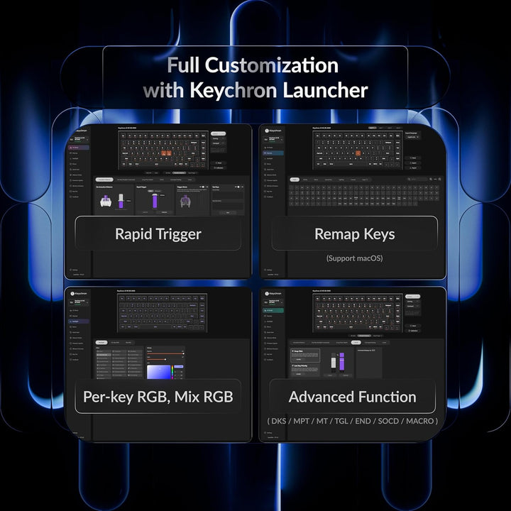 Keychron J2 HE TMR - Pomo de volumen para teclado para juegos con c...