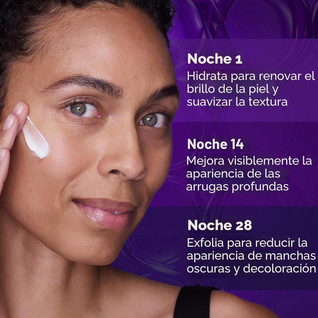 Olay Crema de noche de retinol para mujer, MAX, antienvejecimiento,...