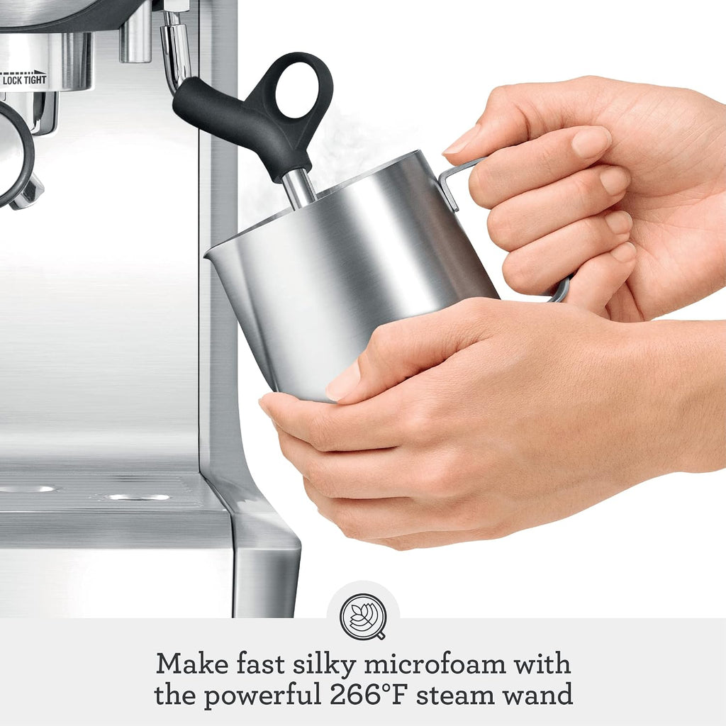 Breville BES870BTR Barista Express - Máquina de café expreso, trufa negra