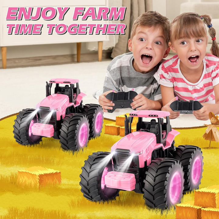 Juguetes de tractor a control remoto, juguete de camiones monstruo...