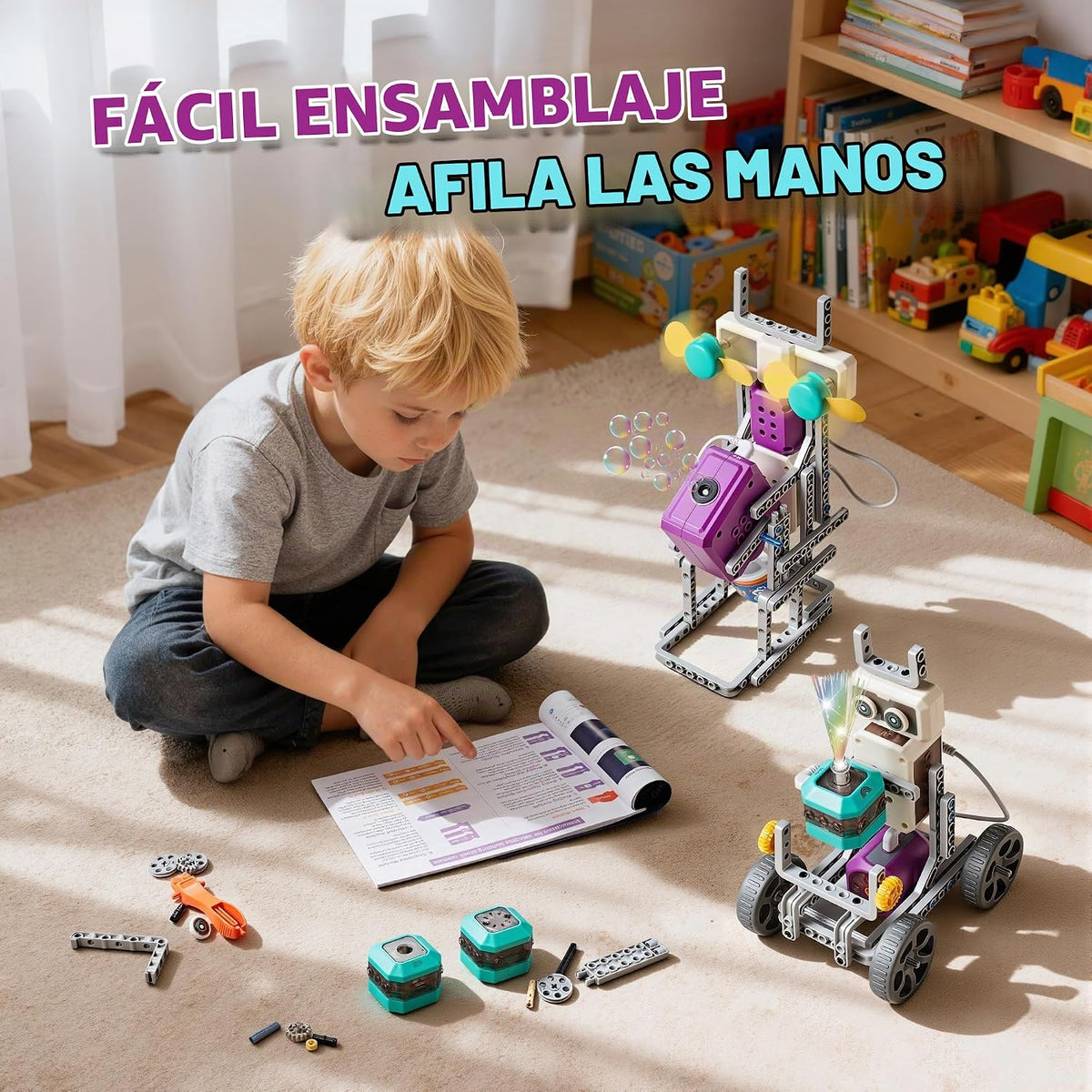 Kit de Robótica y Circuitos STEM 24 EN 1 para Niños Edades 8-12 9-12