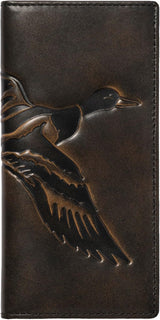 House of Jack Co. Cartera larga para hombre | Cuero de grano comple...