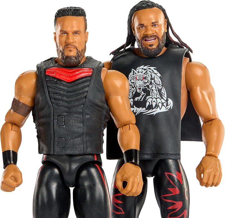 Mattel WWE Main Event Showdown Figuras de Acción Paquete de 2 con A...