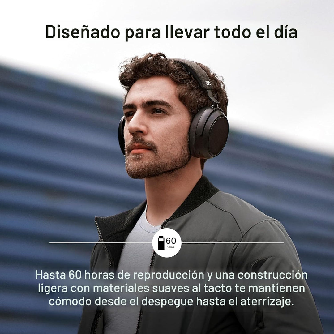 Sennheiser Momentum 4 Wireless - Auriculares inalámbricos con cance...