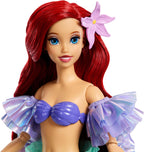 Muñeca de colección Ariel Sirena de la Princesa Disney Mattel, con Vestuario Brillante