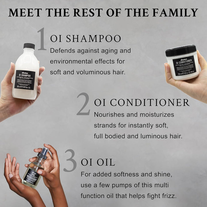 Davines OI Nourishing Shampoo for All Hair Types, Adds Silky-Smooth...