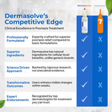 Dermasolve Aceite de psoriasis y caspa, aprobado por dermatólogos p...