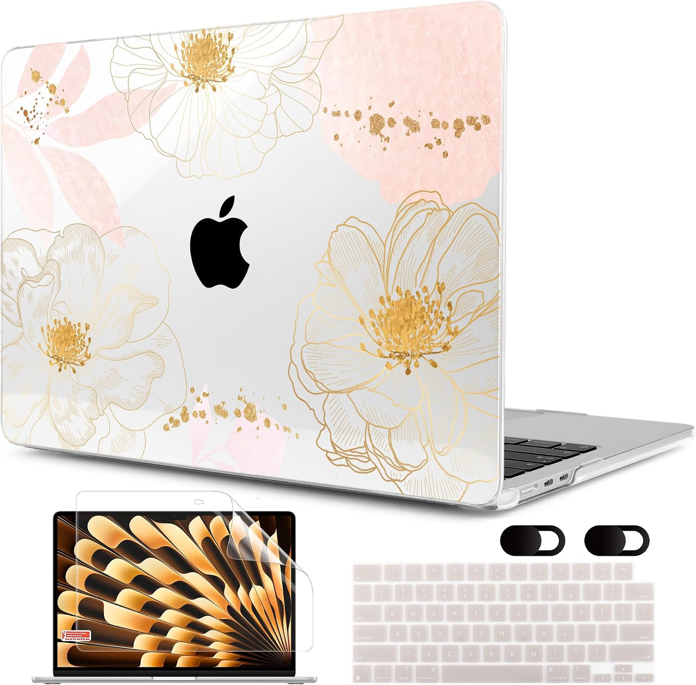 MEEgoodo Funda para MacBook Air M5\/M4\/M3\/M2 de 13 pulgadas 2026...