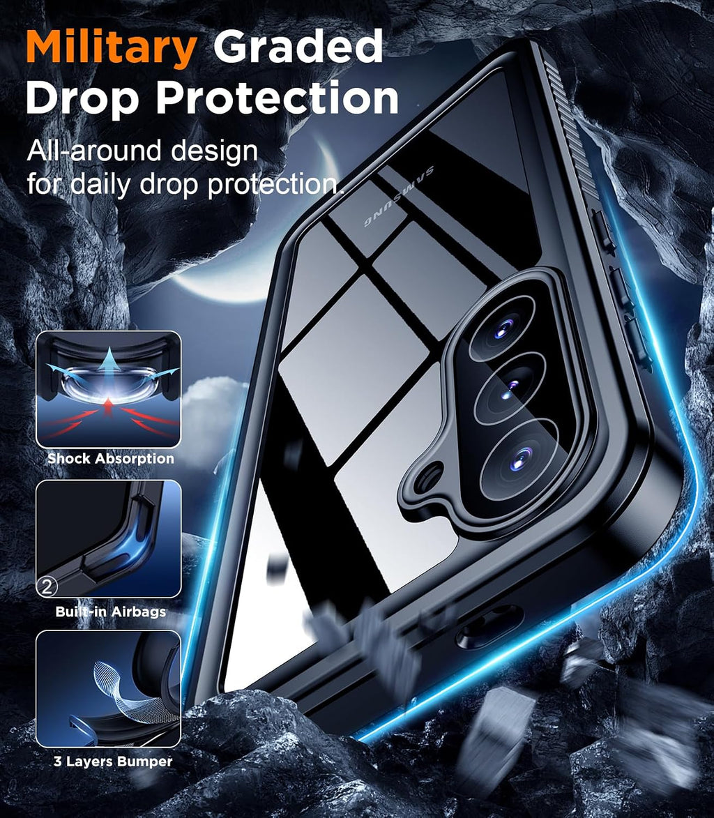Temdan Funda impermeable diseñada para Samsung Galaxy S26 Plus