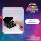 The Super Mario Galaxy Movie – Juego de castillo Bowser de 3 pisos de lujo de 12 pulgadas con figura de Bowser de 1.5 pulgadas, piano, árbol bonsái, pinturas activadas por calor y mucho más