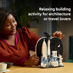 LEGO Architecture New York City - Juego de construcción de la gran manzana para adultos, mayores de 18 años - Decoración para dormitorio, oficina o escritorio - Regalo para hombres y mujeres - 21066