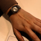 Reloj analógico Miykon para mujer, negro, delicado, fácil de leer, resistente al agua 100M