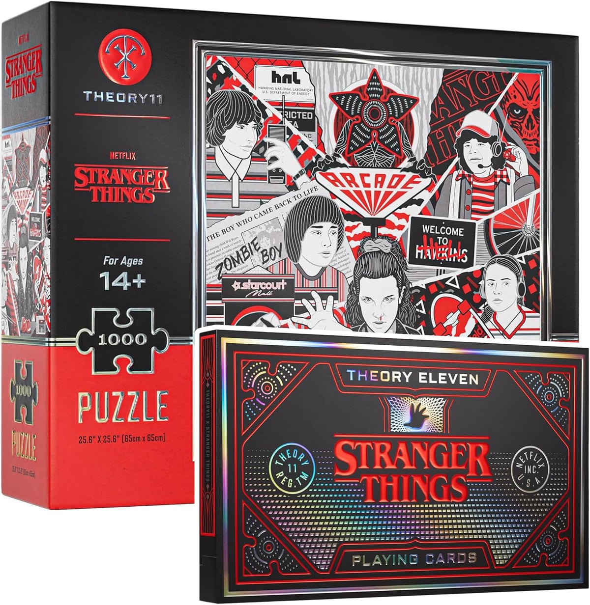 Stranger Things Ultimate Collector's Bundle - Combo de rompecabezas y caja