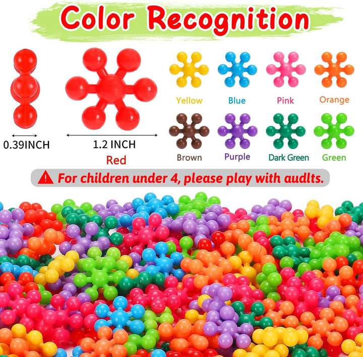 Juguetes STEM de construcción para niños de 3, 4, 5, 6+ años, regal...