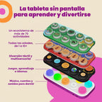 Boppo Paquete de tableta de aprendizaje sin pantalla y 3 paquetes de