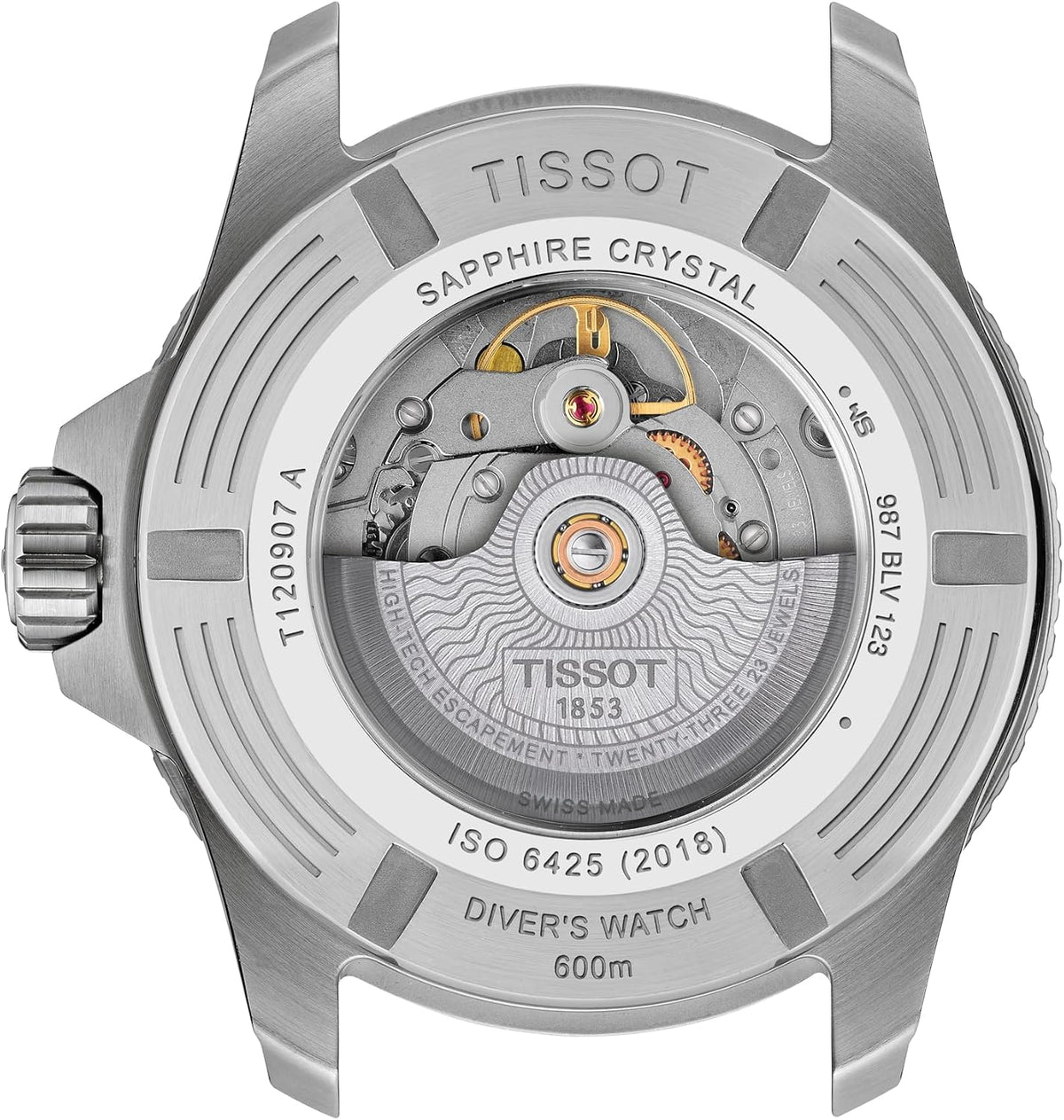 Tissot Seastar 2000 Professional, suizo automático, 1.732 in, reloj para hombre