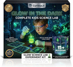 PW Kit de experimentos científicos que brillan en la oscuridad para niños