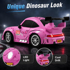 1:24 RC Drift Car 4WD Coche de carreras de alta velocidad con luces LED y 2