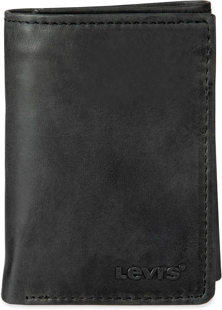 Levi's Billetera triple RFID para hombre, elegante y delgada, i...