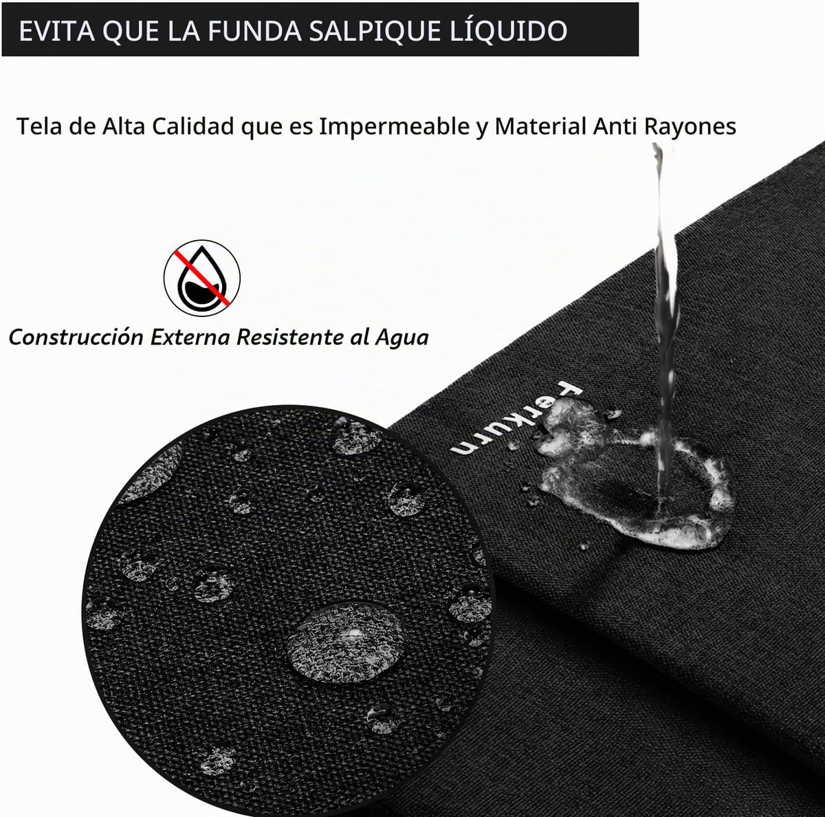 Ferkurn Funda Bolsa para Laptop para Mujeres y Hombres Bolsa para C...