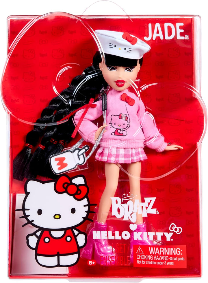 Bratz x Hello Kitty Jade Sanrio Muñeca de Moda con Accesorios