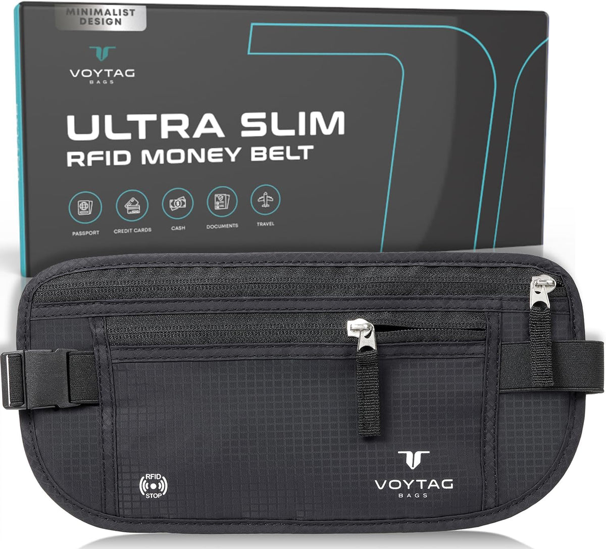 Cartera de viaje, Negro