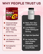 Alternativa de Suplemento NMNH – Suplemento NAD de 1400 mg