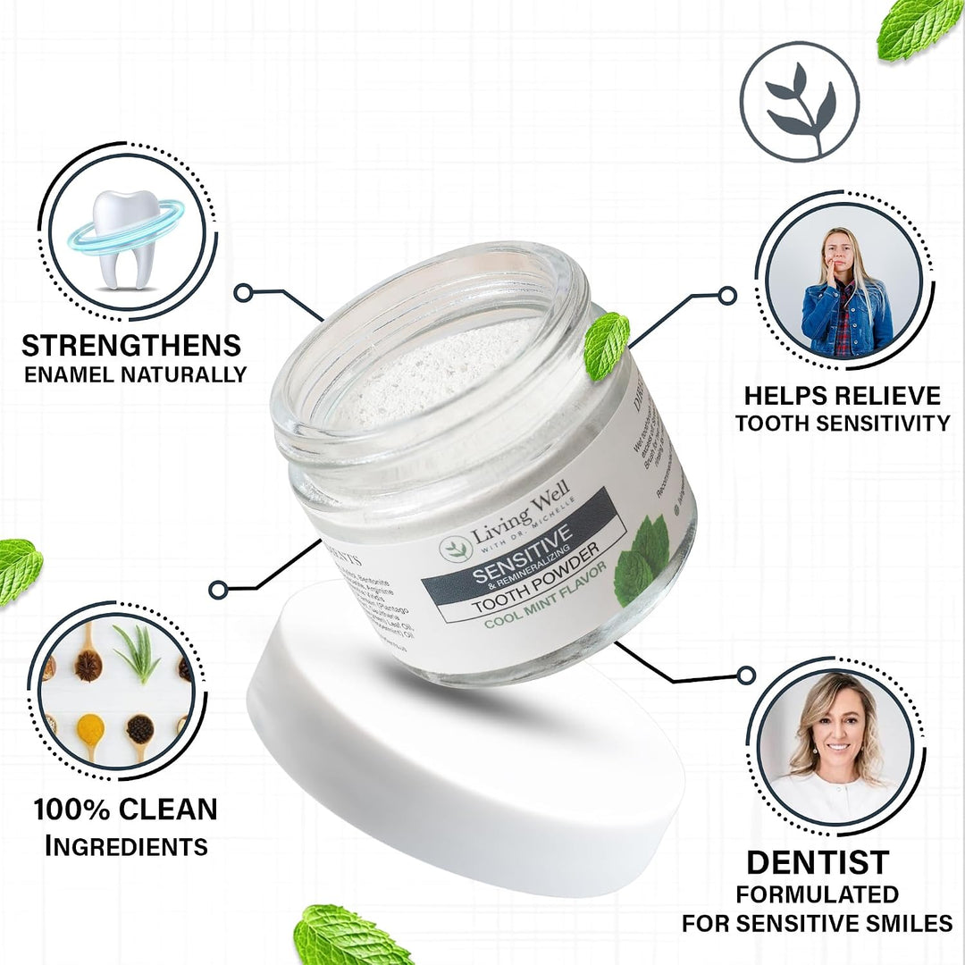 Living Well with Dr. Michelle Polvo Dental Remineralizante para Die...