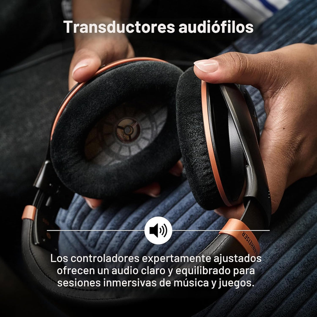Sennheiser HD 505 - Auriculares con cable supraaurales con sonido t...