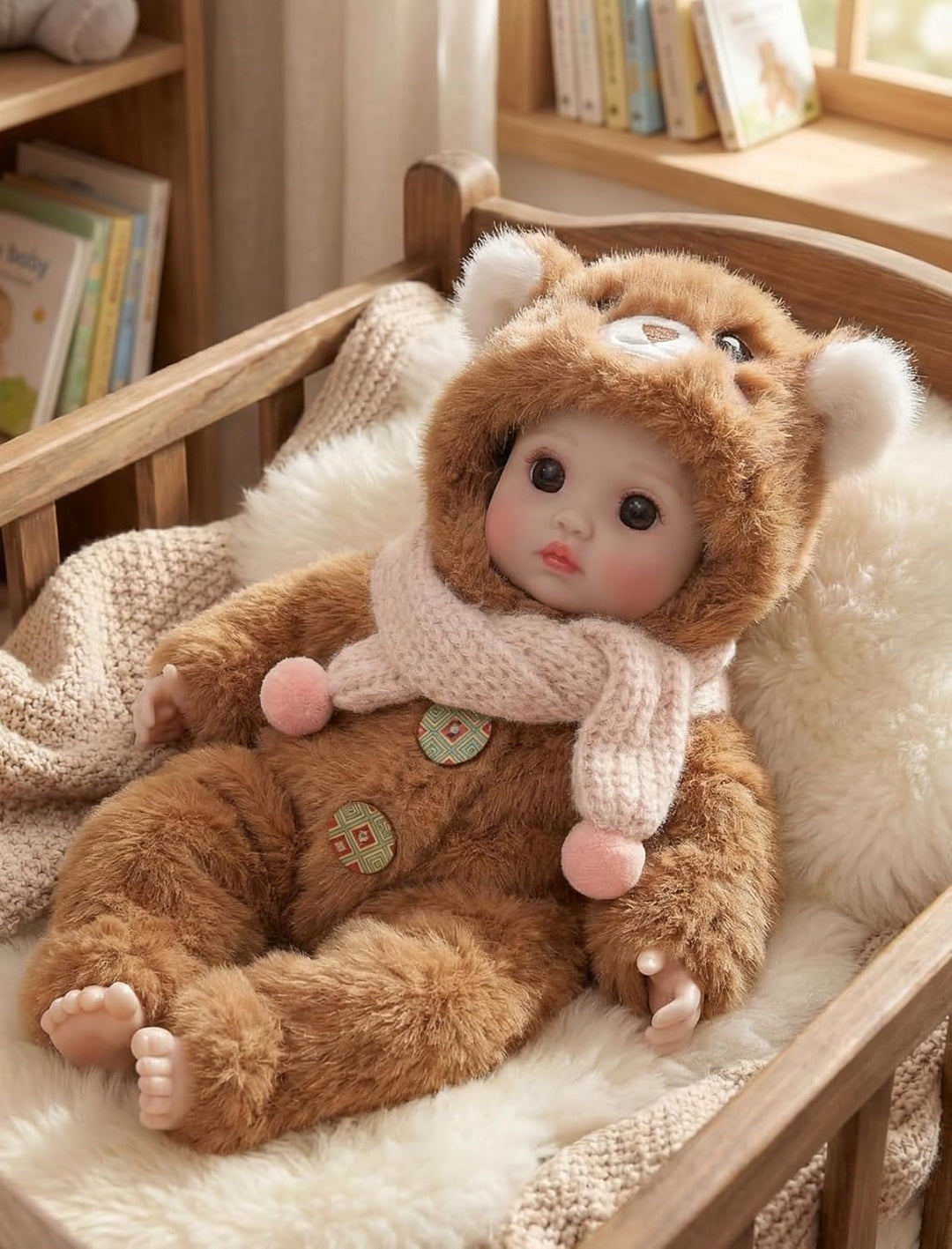 Cloveray Baby Dolls, 15 Inch Realistic Soft Body Baby Doll Real Lif...