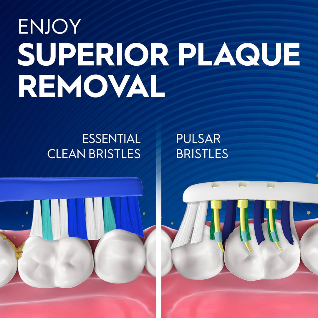 Cepillo de dientes Oral-B, removedor de placa vibratorio Pulsar, ce...