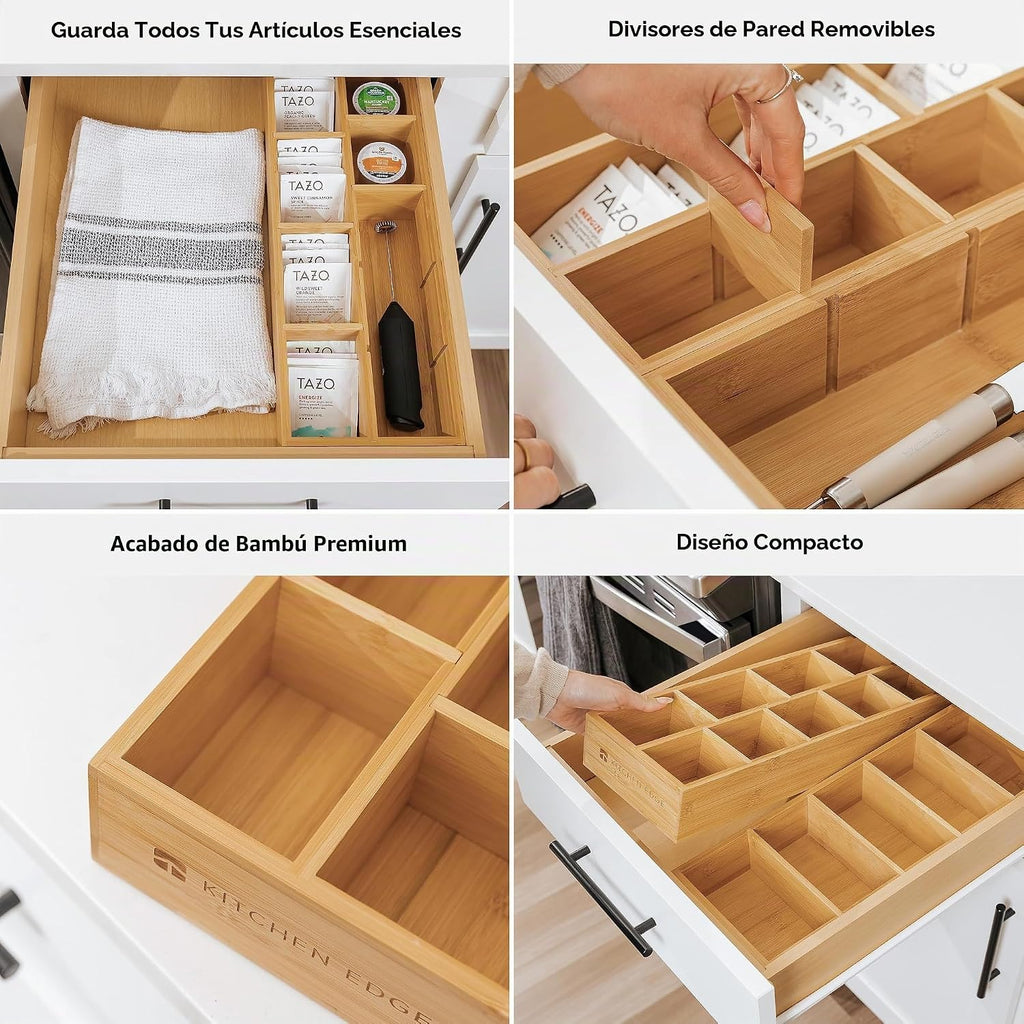 Organizador de bolsas de té y cápsulas de café, pequeño